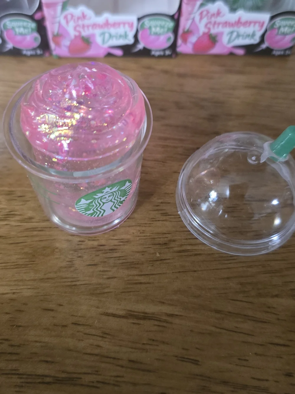 Starbucks MINI Squishy Cups Lot of 4